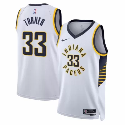 Men's Indiana Pacers Myles Turner #33 Swingman NBA Jersey - Association Edition 2022/23 - jerseystop