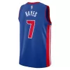 Men's Detroit Pistons Killian Hayes #7 Swingman NBA Jersey - Icon Edition 2022/23 - jerseystop