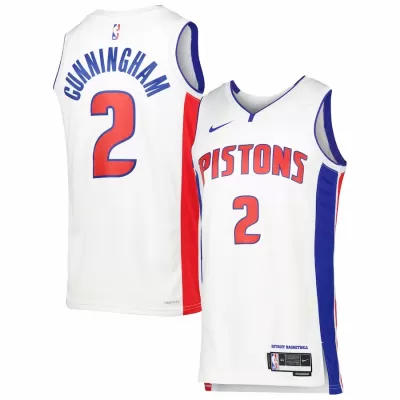 Men's Detroit Pistons Cade Cunningham #2 Swingman NBA Jersey - Association Edition 2022/23 - jerseystop