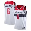 Men's Washington Wizards Kristaps Porzingis #6 Swingman NBA Jersey - Association Edition 2022/23 - jerseystop