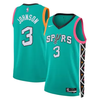 Men's San Antonio Spurs Keldon Johnson #3 Swingman NBA Jersey - City Edition 2022/23 - jerseystop