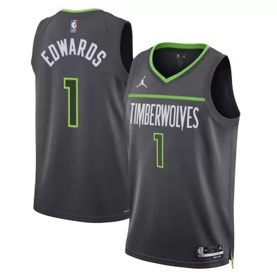 Men's Minnesota Timberwolves Anthony Edwards #1 Swingman NBA Jersey - Statement Edition 2022/23 - jerseystop