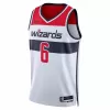 Men's Washington Wizards Kristaps Porzingis #6 Swingman NBA Jersey - Association Edition 2022/23 - jerseystop