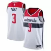 Men's Washington Wizards Bradley Beal #3 Swingman NBA Jersey - Association Edition 2022/23 - jerseystop