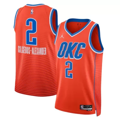 Men's Oklahoma City Thunder Shai Gilgeous-Alexander #2 Swingman NBA Jersey - Statement Edition 2022/23 - jerseystop