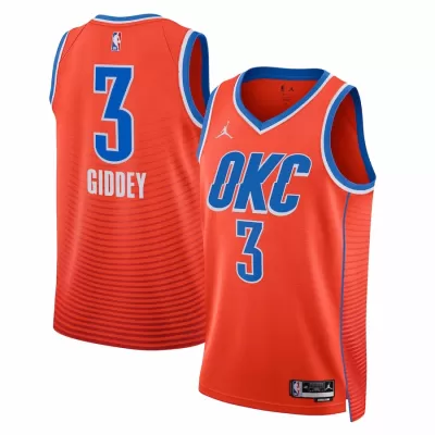 Men's Oklahoma City Thunder Josh Giddey #3 Swingman NBA Jersey - Statement Edition 2022/23 - jerseystop