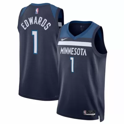 Men's Minnesota Timberwolves Anthony Edwards #1 Swingman NBA Jersey - Icon Edition 2022/23 - jerseystop