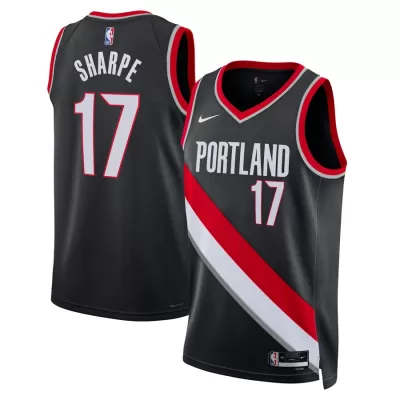 Men's Portland Trail Blazers Shaedon Sharpe #17 Swingman NBA Jersey - Icon Edition 2022/23 - jerseystop