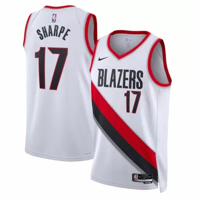 Men's Portland Trail Blazers Shaedon Sharpe #17 Swingman NBA Jersey - Association Edition 2022/23 - jerseystop