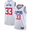 Men's Los Angeles Clippers Nicolas Batum #33 Swingman NBA Jersey - Association Edition 2022/23 - jerseystop