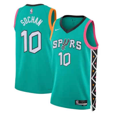 Men's San Antonio Spurs Jeremy Sochan #10 Swingman NBA Jersey - City Edition 2022/23 - jerseystop