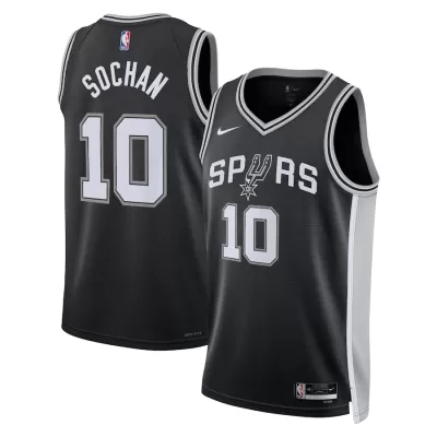 Men's San Antonio Spurs Jeremy Sochan #10 Swingman NBA Jersey - Icon Edition 2022/23 - jerseystop