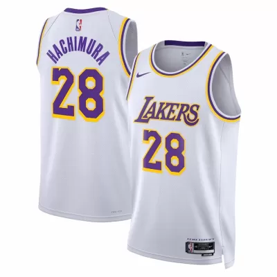 Men's Los Angeles Lakers Rui Hachimura #28 Swingman NBA Jersey - Association Edition 2022/23 - jerseystop