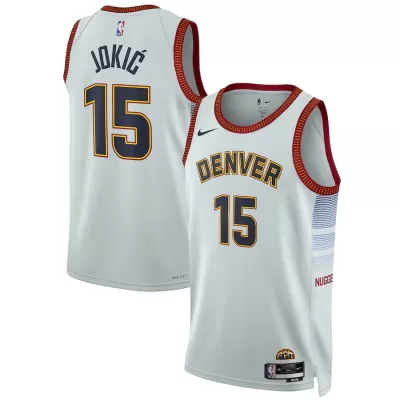 Men's Denver Nuggets Nikola Jokic #15 Swingman NBA Jersey - City Edition 2022/23 - jerseystop