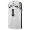 Men's San Antonio Spurs Victor Wembanyama #1 Swingman NBA Jersey 2022/23 - jerseystop