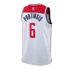 Men's Washington Wizards Kristaps Porzingis #6 Swingman NBA Jersey - Association Edition 2022/23 - jerseystop