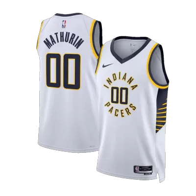 Men's Indiana Pacers Bennedict Mathurin #00 Swingman NBA Jersey - Association Edition 2022/23 - jerseystop