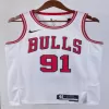 Men's Chicago Bulls Bulls Rodman #91 Swingman NBA Jersey - Association Edition 2022/23 - jerseystop