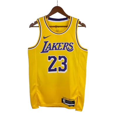 Men's Los Angeles Lakers LeBron James #23 Swingman NBA Jersey - Association Edition 2022/23 - jerseystop