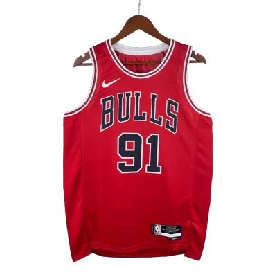 Men's Chicago Bulls Dennis Rodman #91 Swingman NBA Jersey - Icon Edition 2022/23 - jerseystop