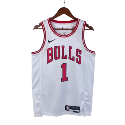 Men's Chicago Bulls Rose #1 Swingman NBA Jersey - Association Edition 2022/23 - jerseystop