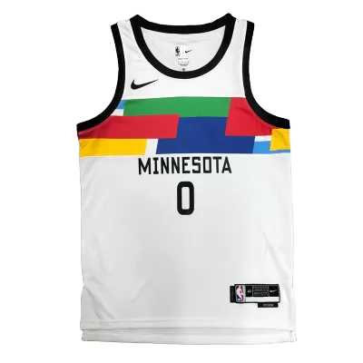 Men's Minnesota Timberwolves Russell #0 Swingman NBA Jersey - City Edition 2022/23 - jerseystop