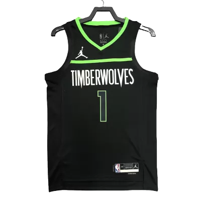 Men's Minnesota Timberwolves Edwards #1 Swingman NBA Jersey - Statement Edition 2022/23 - jerseystop