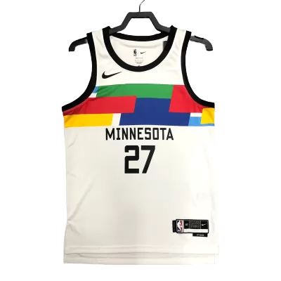 Men's Minnesota Timberwolves Gobert #27 Swingman NBA Jersey - City Edition 2022/23 - jerseystop