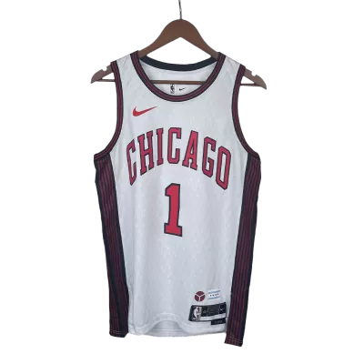 Men's Chicago Bulls Derrick Rose #1 Swingman NBA Jersey - City Edition 2022/23 - jerseystop