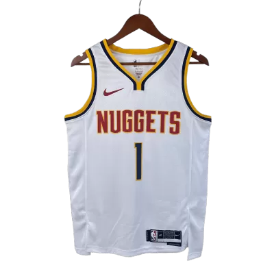 Men's Denver Nuggets Porter Jr #1 Swingman NBA Jersey - Association Edition 2022/23 - jerseystop