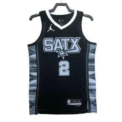 Men's San Antonio Spurs Leonard #2 Swingman NBA Jersey - Statement Edition 2022/23 - jerseystop