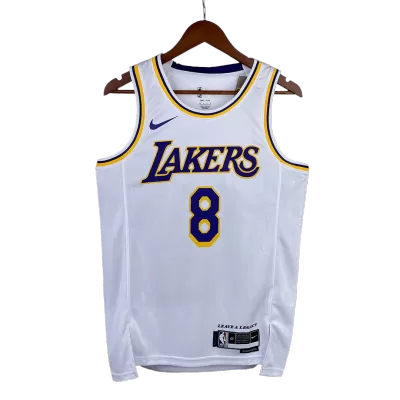 Men's Los Angeles Lakers Kobe Bryant #8 Swingman NBA Jersey - Association Edition 2022/23 - jerseystop