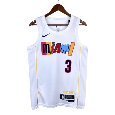 Men's Miami Heat Wade #3 Swingman NBA Jersey - City Edition 2022/23 - jerseystop