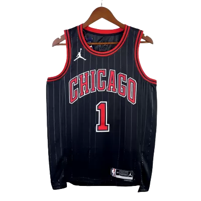 Men's Dallas Mavericks Derrick Rose #1 Swingman NBA Jersey - Statement Edition 2022/23 - jerseystop