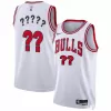 Men's Chicago Bulls Swingman NBA Customize Jersey - Association Edition 2022/23 - jerseystop