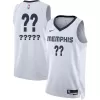 Men's Memphis Grizzlies Swingman NBA Customize Jersey - Association Edition 2022/23 - jerseystop