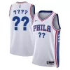 Men's Philadelphia 76ers Swingman NBA Customize Jersey - Association Edition 2022/23 - jerseystop