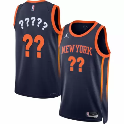 Men's New York Knicks Swingman NBA Customize Jersey - Statement Edition 2022/23 - jerseystop