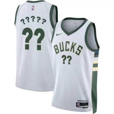 Men's Milwaukee Bucks Swingman NBA Customize Jersey - Association Edition 2022/23 - jerseystop