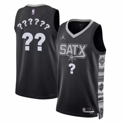 Men's San Antonio Spurs Swingman NBA Customize Jersey - Statement Edition 2022/23 - jerseystop