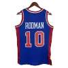 Men's Dennis Rodman #10 Detroit Pistons Swingman Vintage NBA Jersey 1988/89 - jerseystop