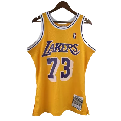 Men's Rodman #73 Los Angeles Lakers Vintage NBA Jersey 1998/99 - jerseystop