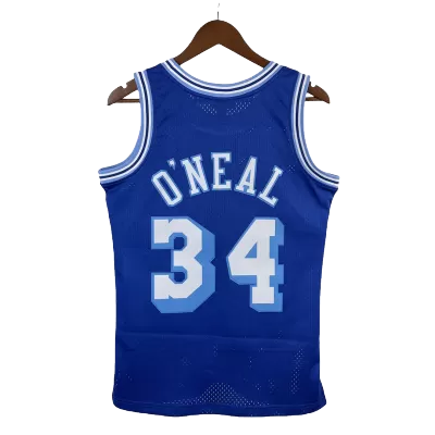 Men's Shaquille O'neal #34 Los Angeles Lakers Vintage NBA Jersey 1999/00 - jerseystop