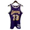 Men's Rodman #73 Los Angeles Lakers Vintage NBA Jersey 1999/00 - jerseystop