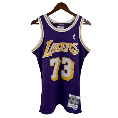 Men's Rodman #73 Los Angeles Lakers Vintage NBA Jersey 1999/00 - jerseystop