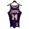 Men's O'NEAL #34 Los Angeles Lakers Swingman Vintage NBA Jersey 1996/97 - jerseystop