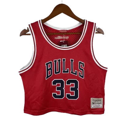 Women's Chicago Bulls Bulls Pippen #33 Vintage NBA Jersey 1997/98 - jerseystop