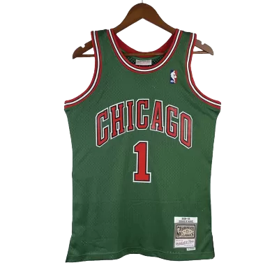 Men's Bulls Rose #1 Chicago Bulls Vintage NBA Jersey 2008/09 - jerseystop