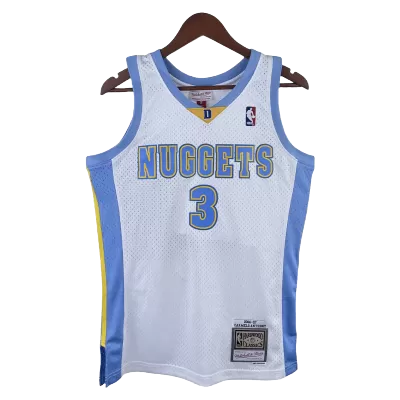 Men's Allen Iverson #3 Denver Nuggets Swingman Vintage NBA Jersey 2006/07 - jerseystop