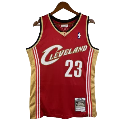 Men's LeBron James #23 Cleveland Cavaliers Vintage NBA Jersey 2003/04 - jerseystop